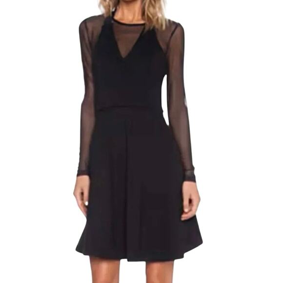 Marc by Marc Jacobs Jayden Mesh Mini Dress in Black Size S New w/ Tag MSRP $498 - Picture 1 of 5